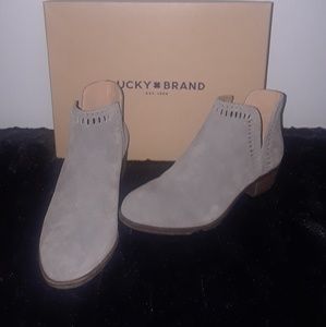 Lucky Suede Booties
